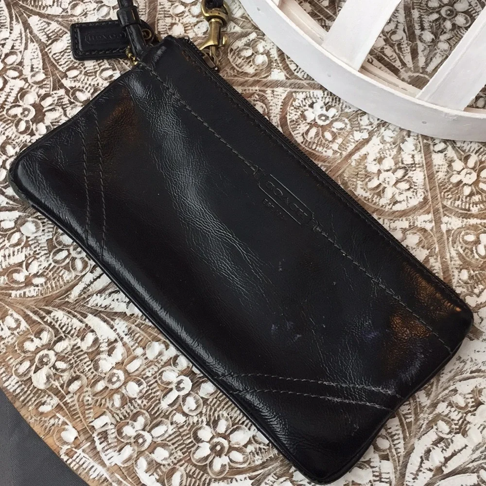 Coach patent leather